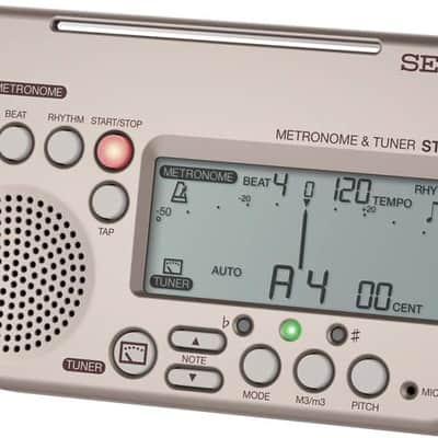 Seiko STH200 Metronome & Chromatic Tuner GOLD image 1