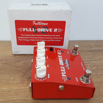 Fulltone Full-Drive 2 V2 2018 - Present - Red image 5