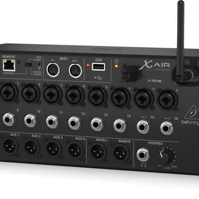 Behringer XR16 16 input Digital Stagebox Mixers Integrated Wifi Module and USB Stereo Recorder image 5