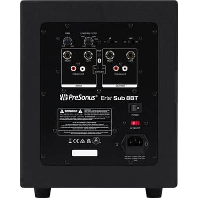 PreSonus Eris Sub 8BT Bluetooth Subwoofer 2nd Gen, Black Bild 3