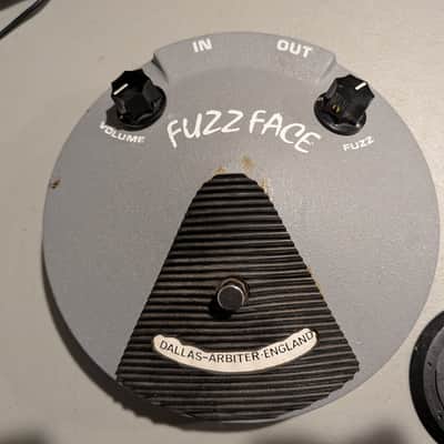 Dallas-Arbiter Fuzz Face Vintage Crest Audio 1980s Reissue Guitar Effect Pedal!