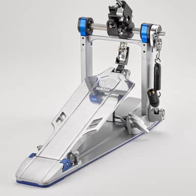 Yamaha FP9-C Chain Drive Single Bass Drum Pedal 2020s - Chrome / Blue image 1