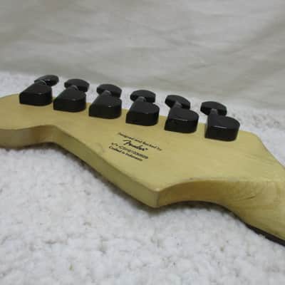 Loaded Stratocaster Neck with Mounting Plate and Screws image 17