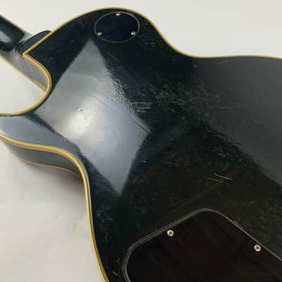 1973 Gibson Les Paul Custom BLACK BEAUTY Vintage Electric Guitar Original PAT # Pickups image 23