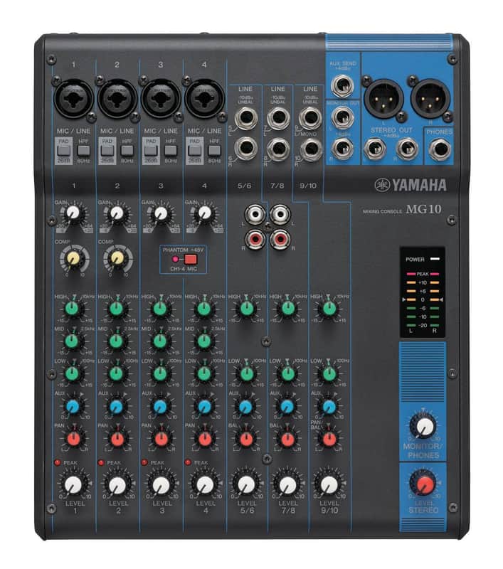 MG10 10 Channel Mixer image 1