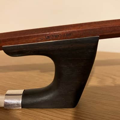 Double Bass German Frog Bow - Roy Collins - Pernambuco - 1/4 Size - Unique image 18