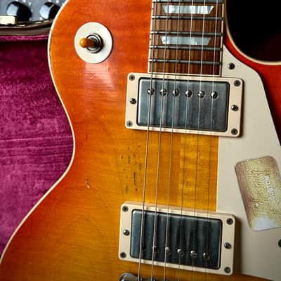 2013 Gibson Les Paul Joe Walsh 1960 Murphy Aged Tangerine image 4
