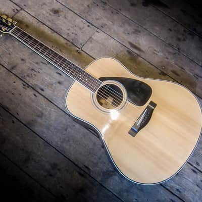 2000's Yamaha LL 11 Acoustic Guitar Natural Finish image 7