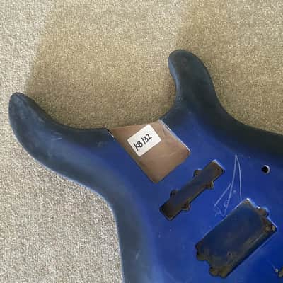 Blue Burst 4/6 String Electric Bass Guitar Body image 7