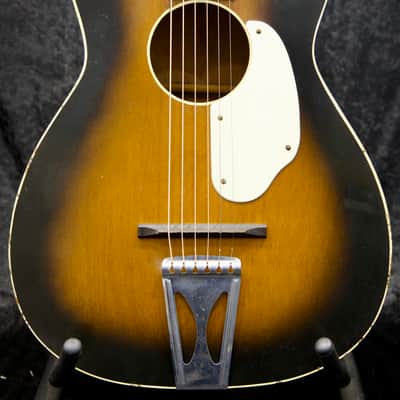 Vintage Fender Uni-Bar Reinforced Neck Acoustic | Made in USA | c.1959–1962 | Fresh Professional Setup image 1