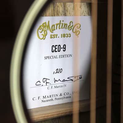 Martin CEO-9 - Mango Sunset Sunburst - #210 image 4