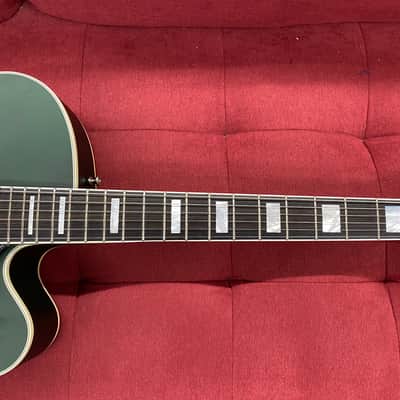 Guild X-175 Manhattan Special Hollowbody Electric Guitar - Ford Green w/ Case image 5