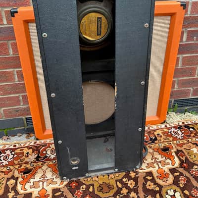 Vintage 1967 Park Marshall 2x12 Amplifier Cabinet Column Repairs Celestion T1221 image 13