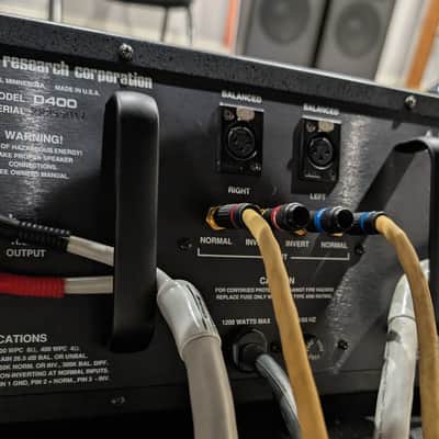Audio Research D-400 Stereo Power Amplifier – 200WPC, Solid State, With Original Box image 8