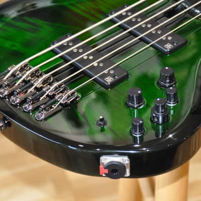 IBANEZ SDGB1 DMT Dark Moss Burst / 5-String Fretless / Steve Di Giorgio (Testament) Signature / SDGB1-DMT / I251007938 image 4