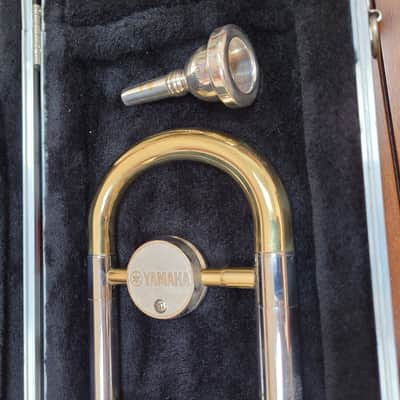 Yamaha Trombone- Model YSL354 - 2026 - Lacquered Brass - Beautiful! image 2
