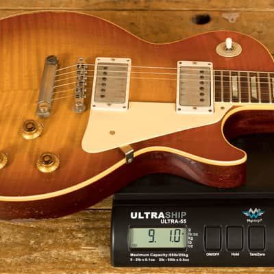Gibson Custom Murphy Lab 1959 Les Paul HP Top | Sunrise Tea Burst - Heavy Aged image 9