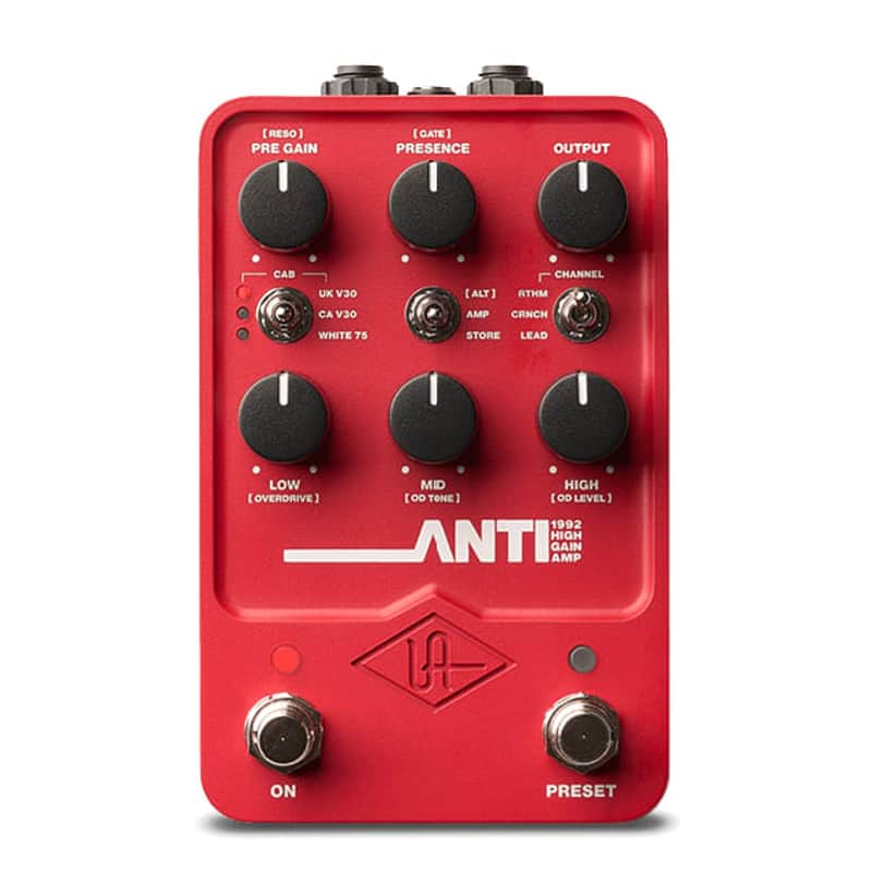 Universal Audio ANTI | 1992 High Gain Amp Simulator Pedal. New with Full Warranty! image 1