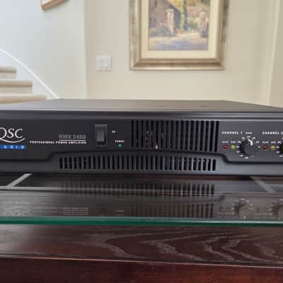 QSC RMX2450 2400-Watt Professional Power Amp - Black image 1