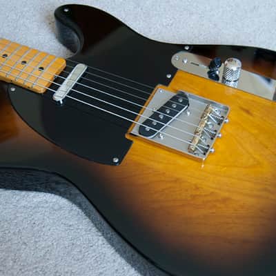Fender 1995 MIJ Telecaster 2 Color Sunburst with Fralin pickups Callaham hardware image 2