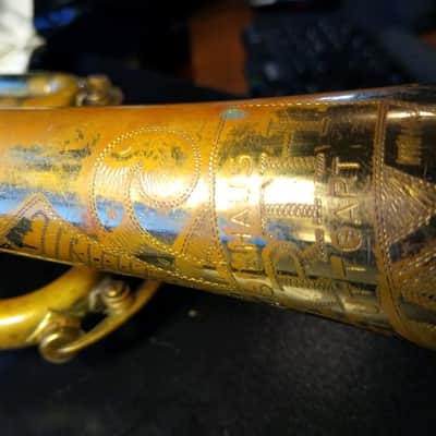 LaMonte Superior trumpet, USA, w/ Case/MP, Good playing condition with wear/dent image 11