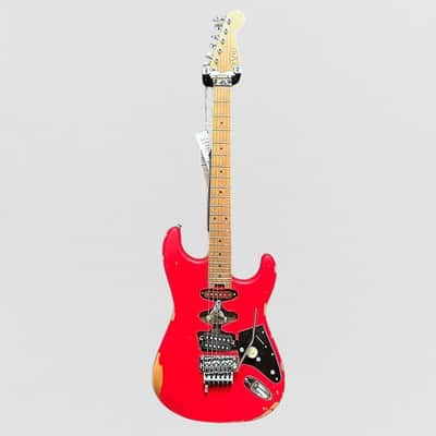 EVH Frankenstein "Frankie" Relic Electric Guitar - Red image 8