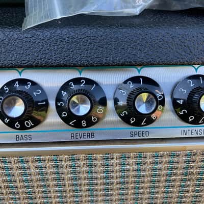1968/69 Fender Drip Edge Deluxe Reverb Guitar Amp AB763 image 10
