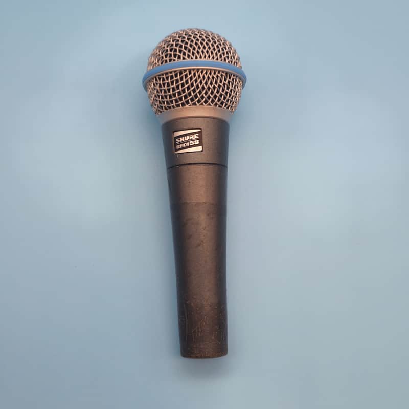 ☆Vintage 1980s Rare Shure BETA 58 Beta58 Dynamic Super Cardioid