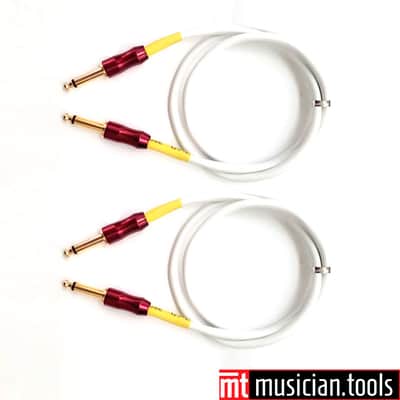 Musician.Tools 2 Speaker Cables 16 gauge, gold plated connectors image 1