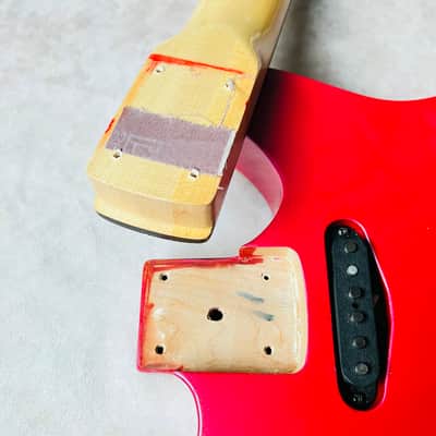 Kramer American Pacer Custom 1 1987 - Flip Flop Red image 11