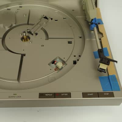 1983 Denon DP-11F Fully Automatic Direct Drive Turntable W/ Original Box image 5