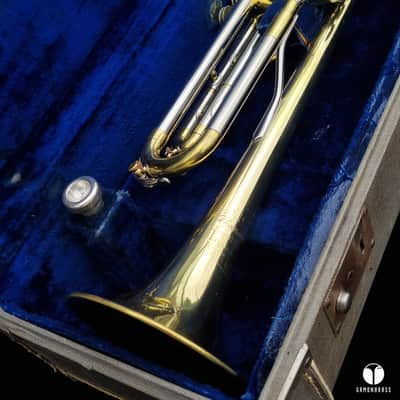 1941 The Martin Committee Handcraft   trumpet case mouthpiece gamonbrass image 3
