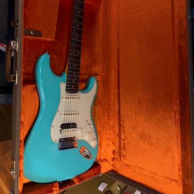 Fender American Ultra Luxe Vintage '60s Stratocaster HSS 2025 - Present - Sea Foam Green image 2
