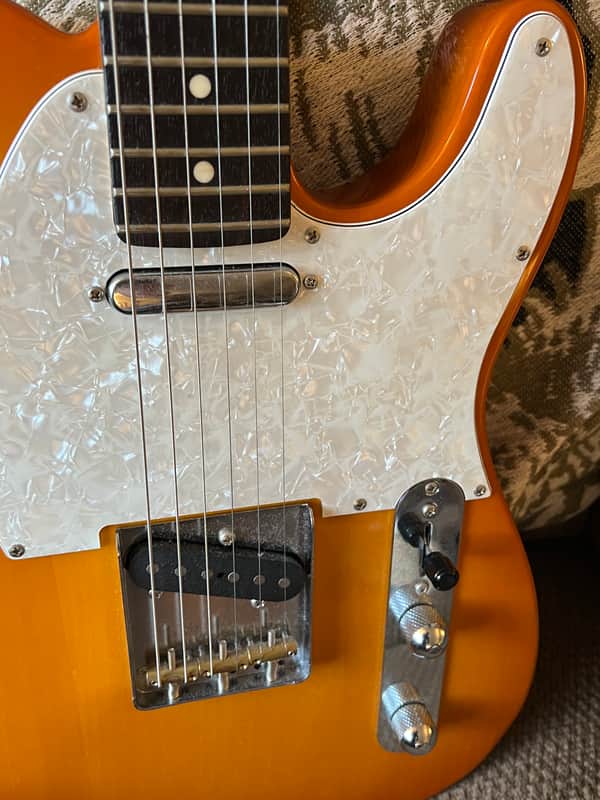 FUJIGEN(FGN) テレキャスターKNTE10RBD モデファイ FGN KNTE10RBD-HB Tele Style – Made in Japan (Fujigen) – Honeyburst