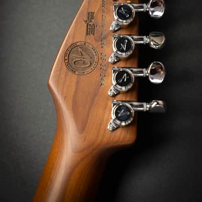 Tom Anderson Drop Top Transparent Teal Burst (06-26-24A) image 17