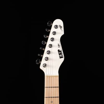 ESP Custom Shop Syu Snapper 7-String Pearl White Metallic w/ Seymour Duncan Alpha/Omega Pickups image 4