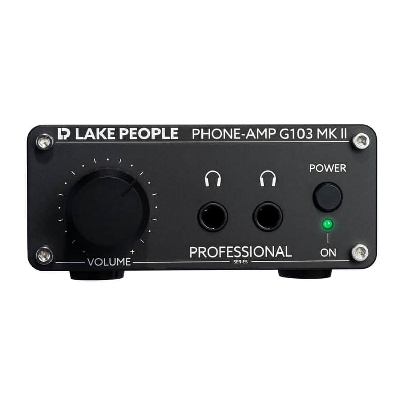 Lake People LP-G103-S MKII Cinch Stereo Headphone Amplifier - Studio Quality image 1