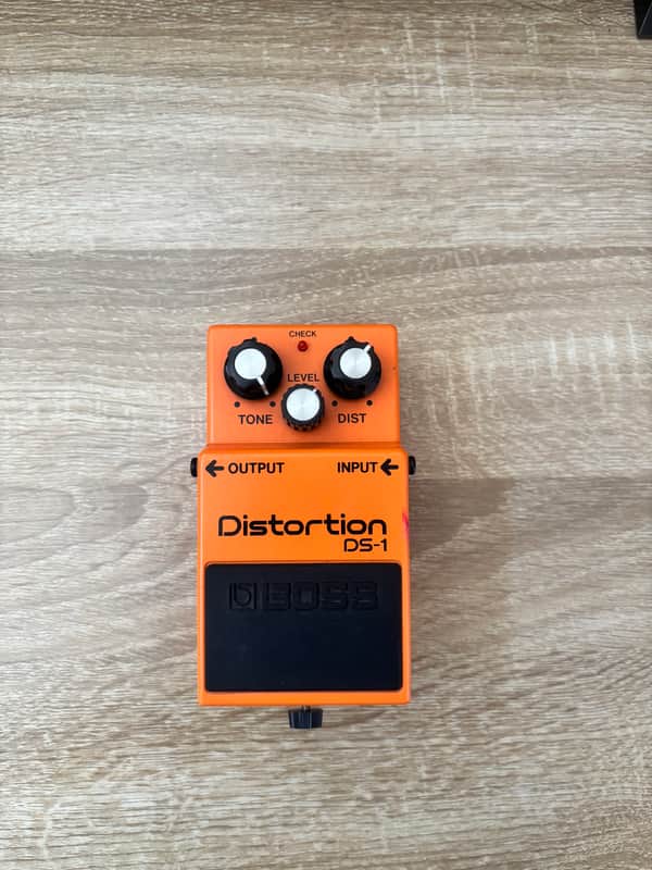 Boss DS-1 Distortion (Silver Label) 1994 - Present - Orange image 1