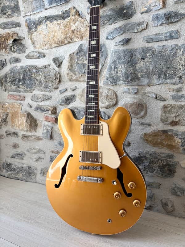 Gibson ES-335 Memphis Goldtop Limited Edition 2016 2016 - Goldtop image 1