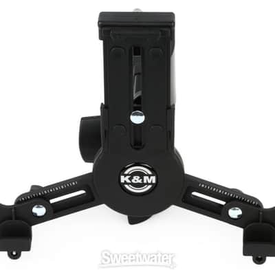K&M 19796 Tablet PC Holder - Clamp Mount for Small iPad/Tablet Height 163-242mm (KM19796d1) image 3