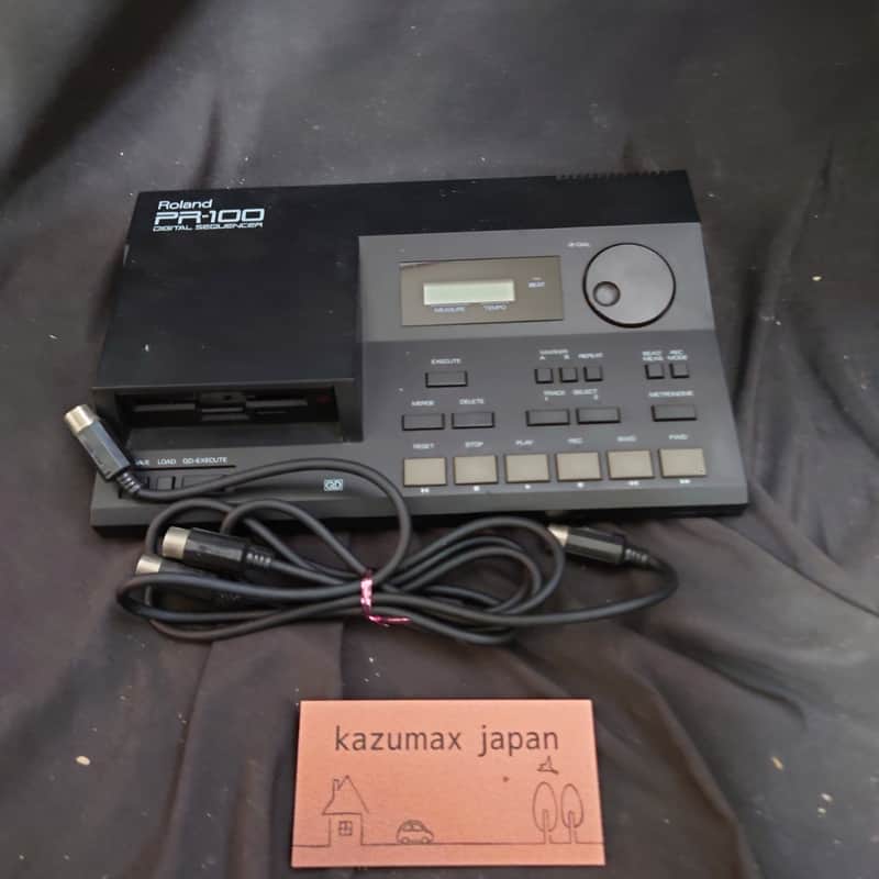 Roland PR 100 Digital Sequencer MIDI Music Production Controller Tested image 1