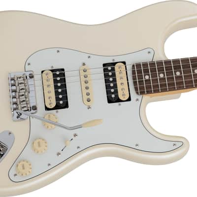 FENDER - 2024 Collection Made in Japan Hybrid II Stratocaster HSH  Rosewood Fingerboard  Olympic Pearl - 5661400323 image 4