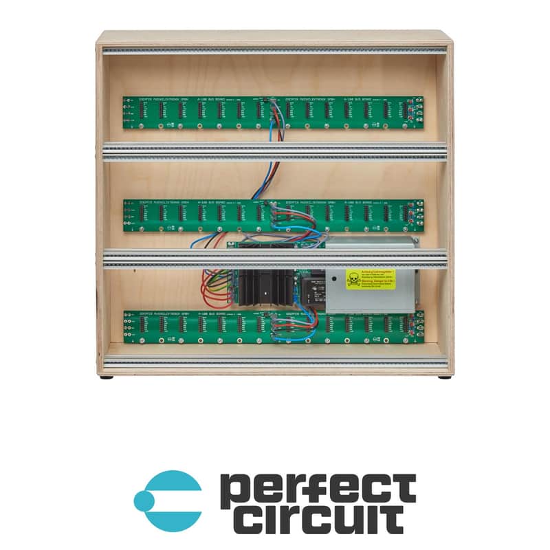Doepfer A-100 LC9 Low Cost Eurorack Case - 9U / 84HP (Wood) image 1
