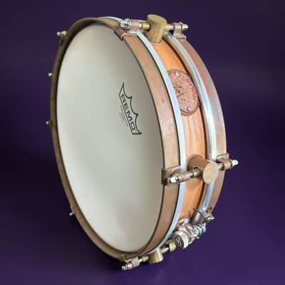 A&F Drum Co 3x12 Single-Ply Steam Bent Rude Boy Snare - Oak (2025) image 4