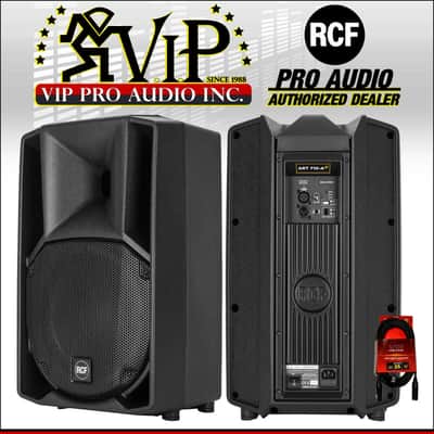 RCF ART 710-A MK4 Active 2-Way 10" Powered Speaker 1400W Amplified + XLR Cable (MINT) image 3
