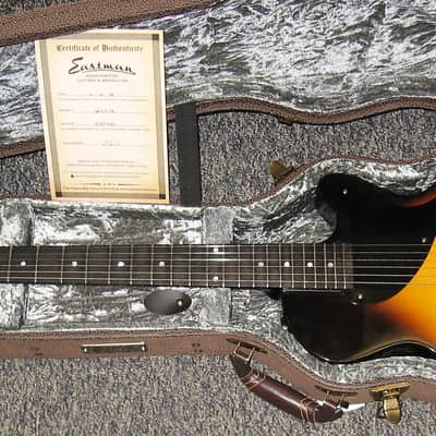 Eastman SB55/V-SB Solidbody Electric Guitar w/HS Case 2024 - Antique Varnish - Sunburst image 11