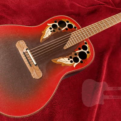 Ovation Adamas 1687GT-2 Deep Bowl Reverse Red Burst 2022 image 3