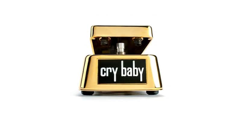 Jim Dunlop 50th Anniversary Gold Plated Cry Baby Wah (Was £292