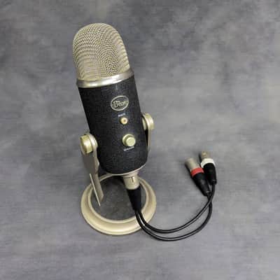 Blue Yeti Pro USB/XLR Condenser Microphone with Stand & Dual XLR Breakout Cable image 1