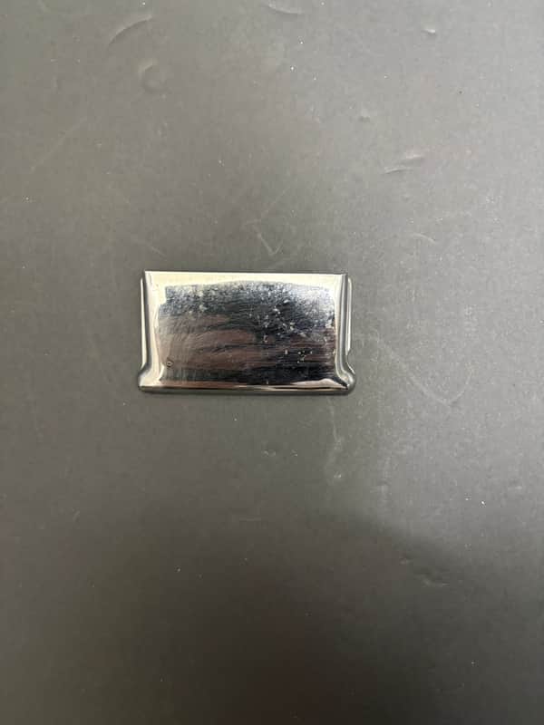 Fender 099-2270-100 Pure Vintage Stratocaster Ashtray Bridge Cover 2010s - Chrome image 1